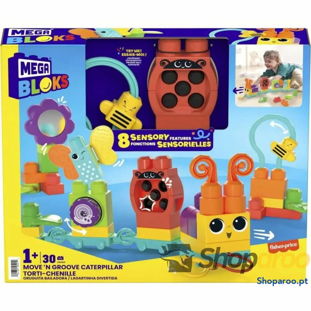 Jogo de Construção Megablocks Mega Bloks + 1 Ano 30 Peças