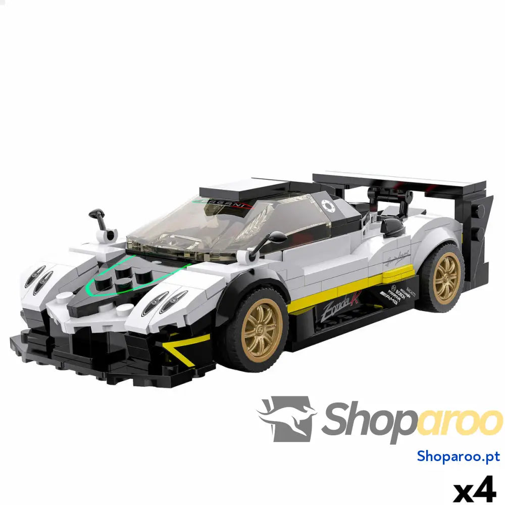 Jogo de Construção Pagani Carro 387 Peças