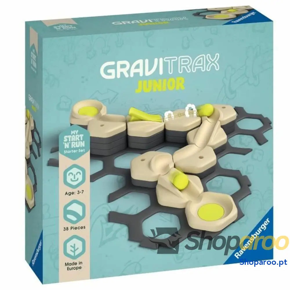 Jogo de Construção Ravensburger Gravitax Junior Start and Run 38 Peças Expansão