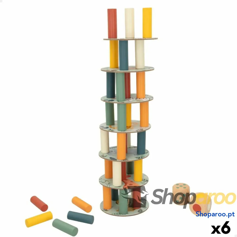 Jogo de Construção Woomax 36 Peças (6 Unidades)