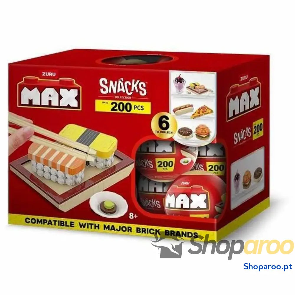 Jogo de Construção Zuru Snack
