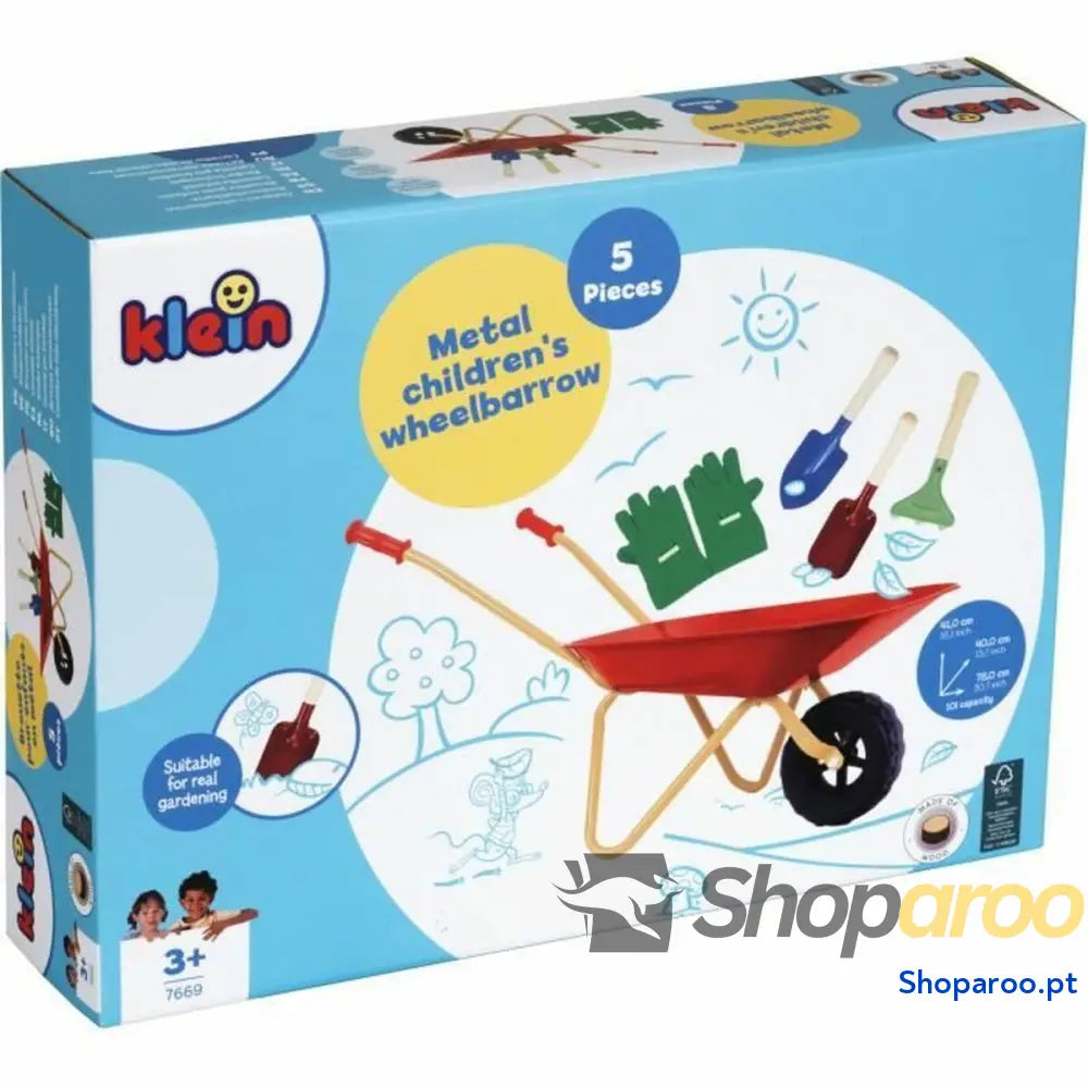 Jogo de ferramentas para crianças Klein Multicolor Jardim 6 Peças
