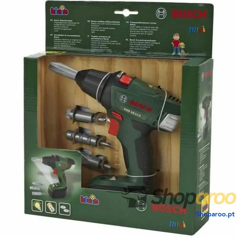 Jogo de ferramentas para crianças Klein Screwdriver Ixolino Berbequim