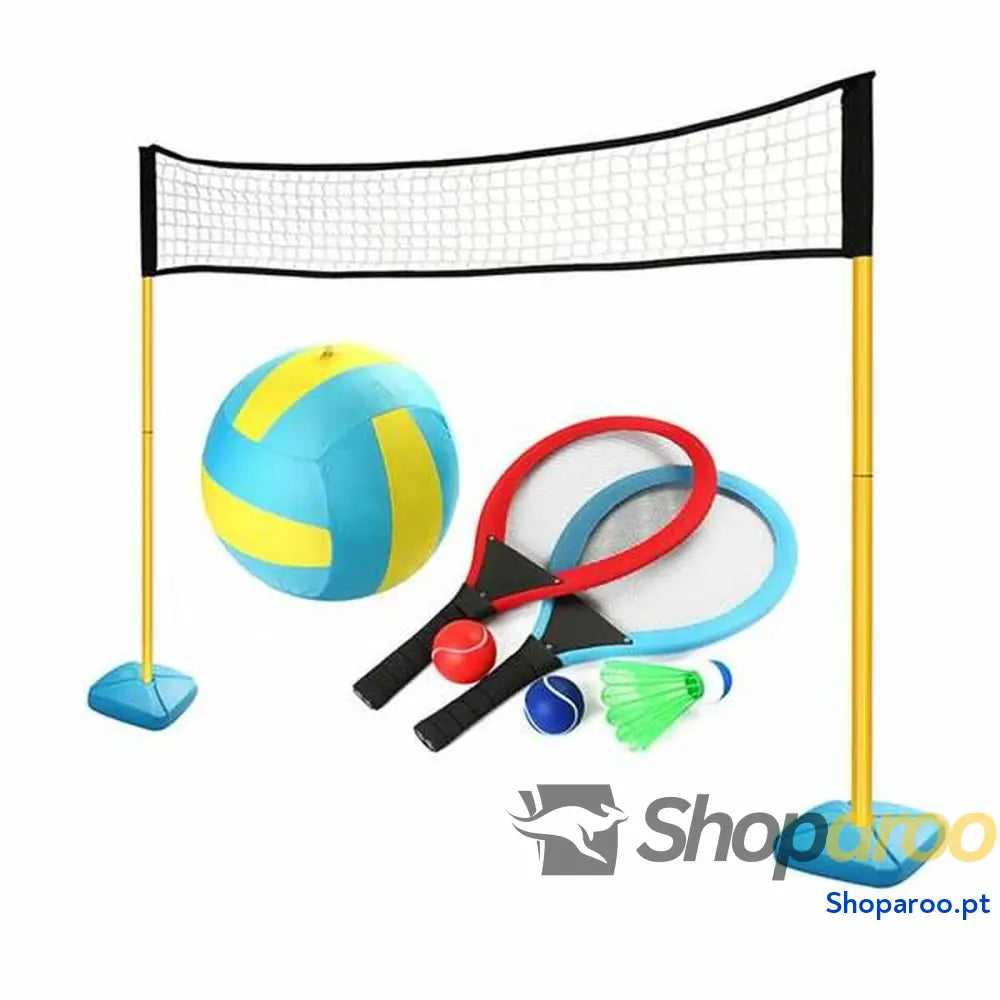 Jogo de habilidade Jumbo Outdoor Set Desportos múltiplos 3 em 1