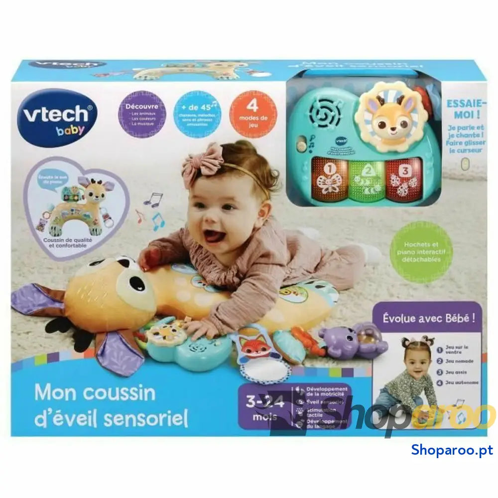 Jogo de Habilidade para Bebé Vtech Baby MON COUSSIN D'ÉVEIL SENSORIEL