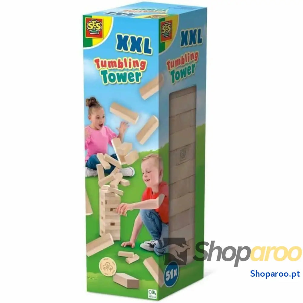 Jogo de habilidade SES Creative XXL Tumbling Tower