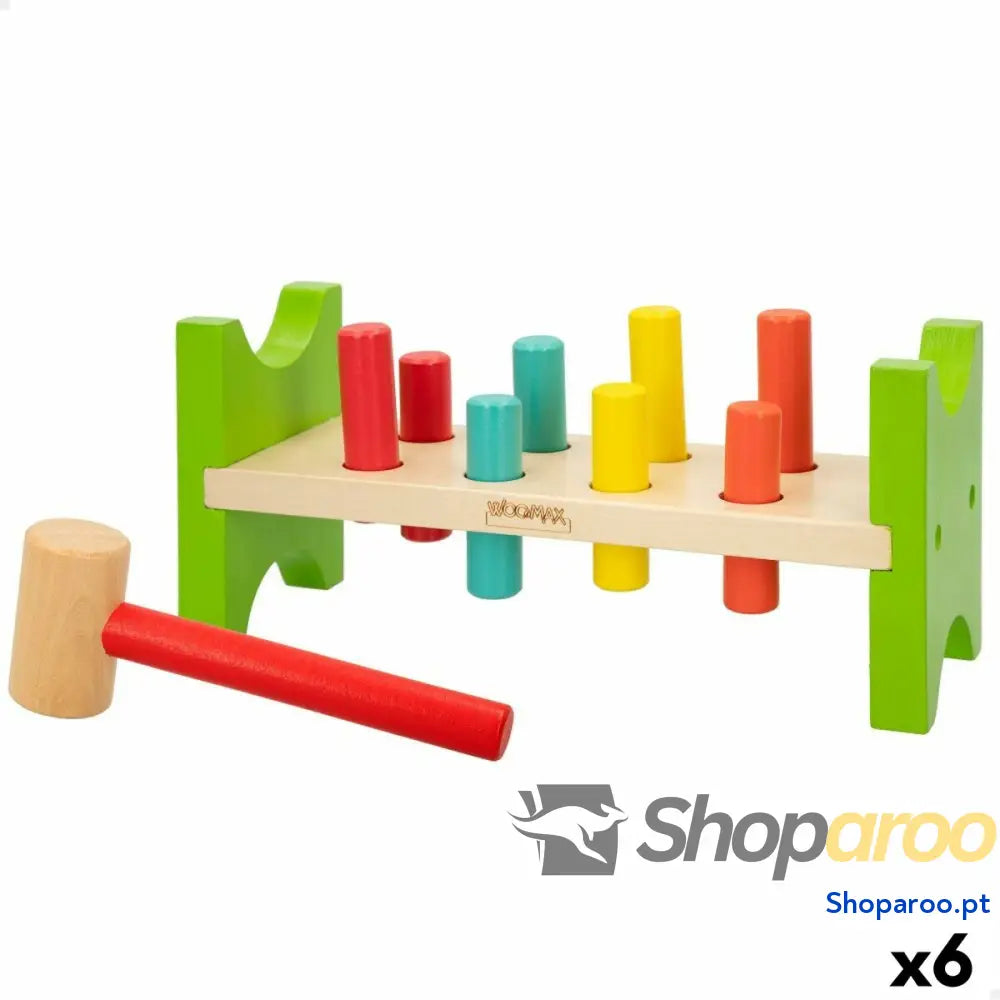 Jogo de habilidade Woomax 10 Peças 26 x 12 x 9 cm (6 Unidades)