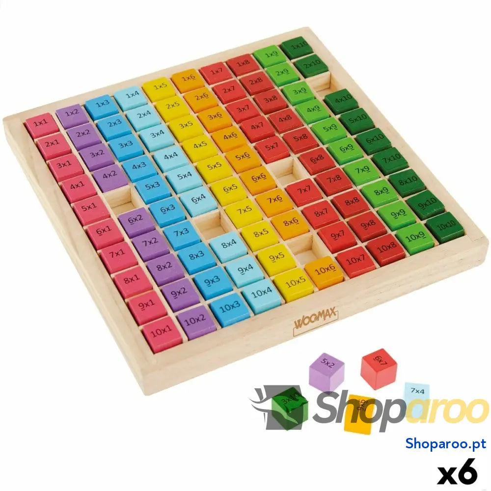 Jogo de habilidade Woomax 101 Peças 19 x 2 x 19 cm (6 Unidades)