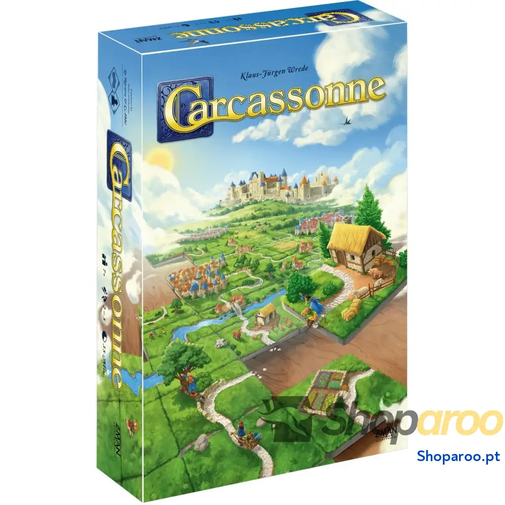 Jogo de Mesa Asmodee Carcassonne (Francês) (FR)