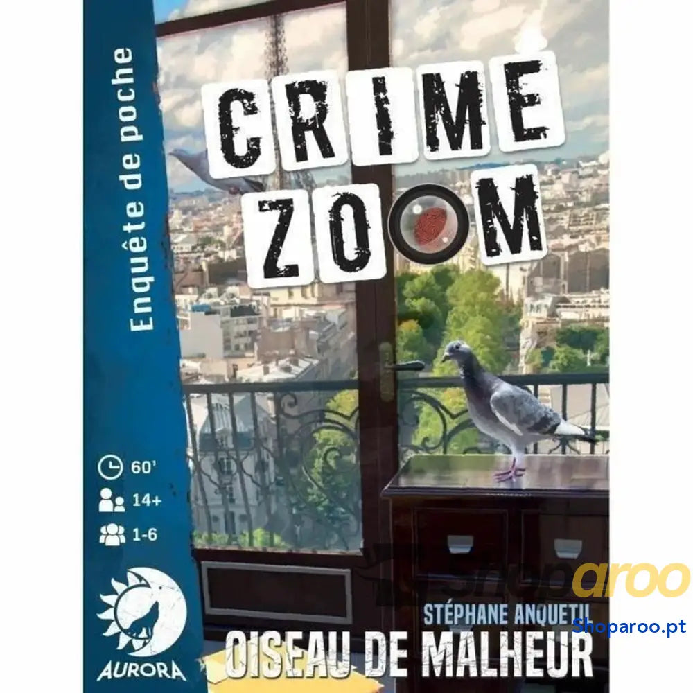 Jogo de Mesa Asmodee Crime Zoom : Oiseau de Malheur (FR)