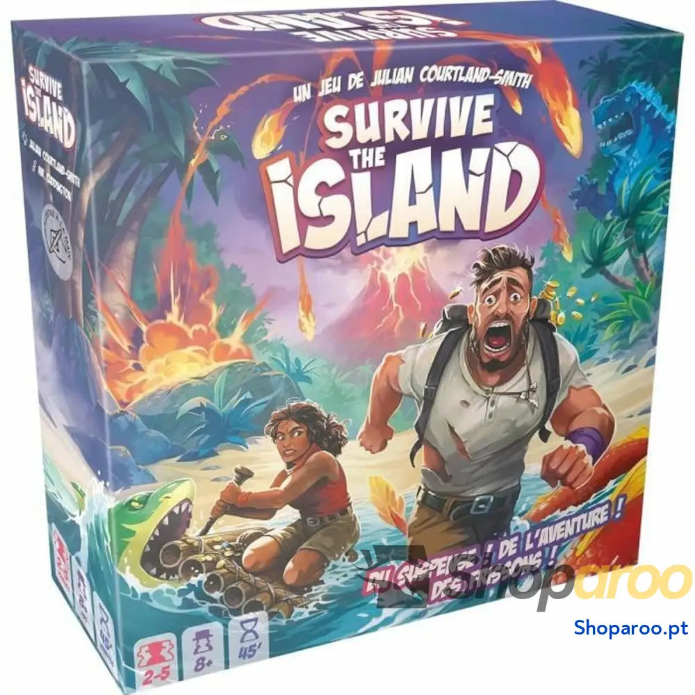 Jogo de Mesa Asmodee Survive The Island