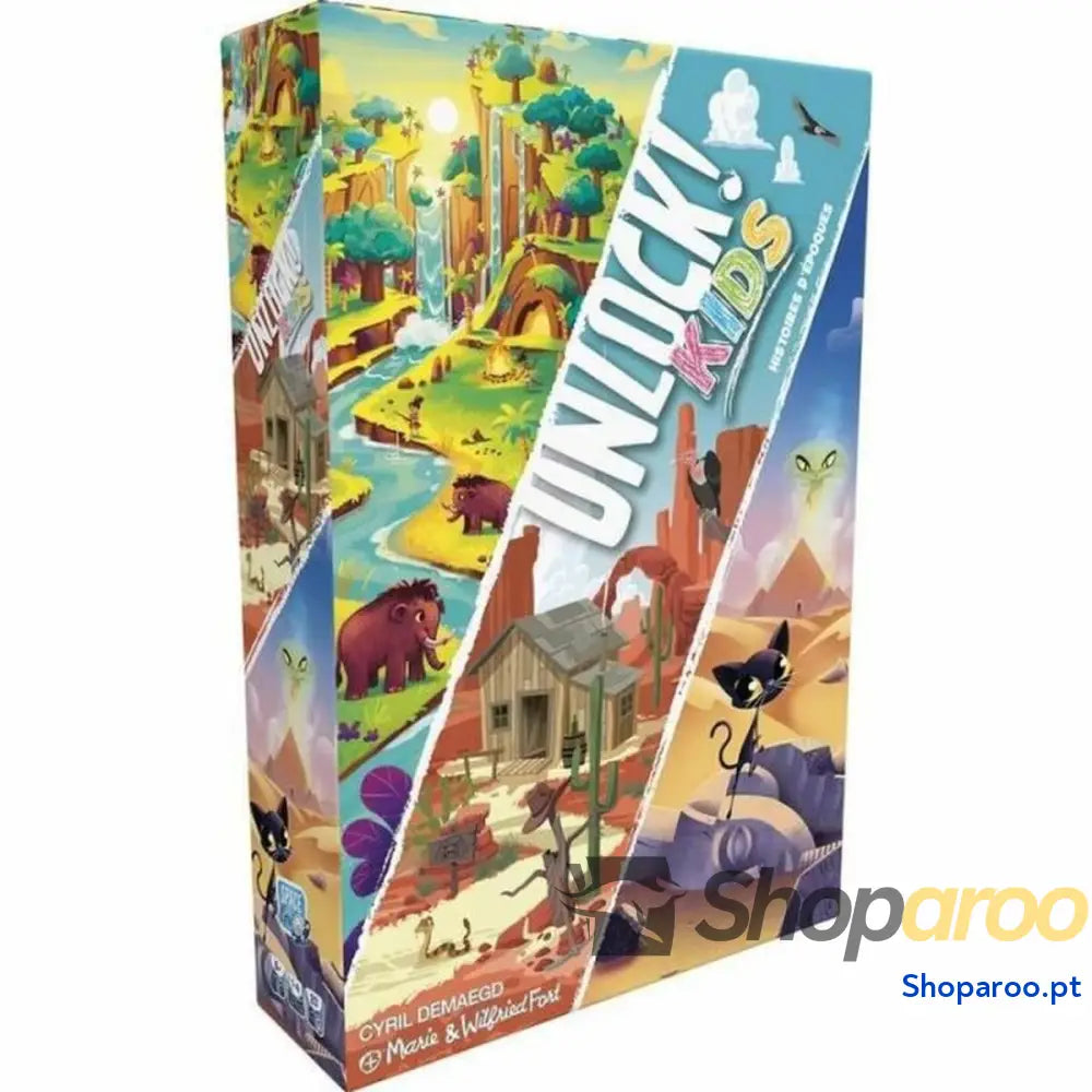 Jogo de Mesa Asmodee UNLOCK! KIDS 2 (FR)