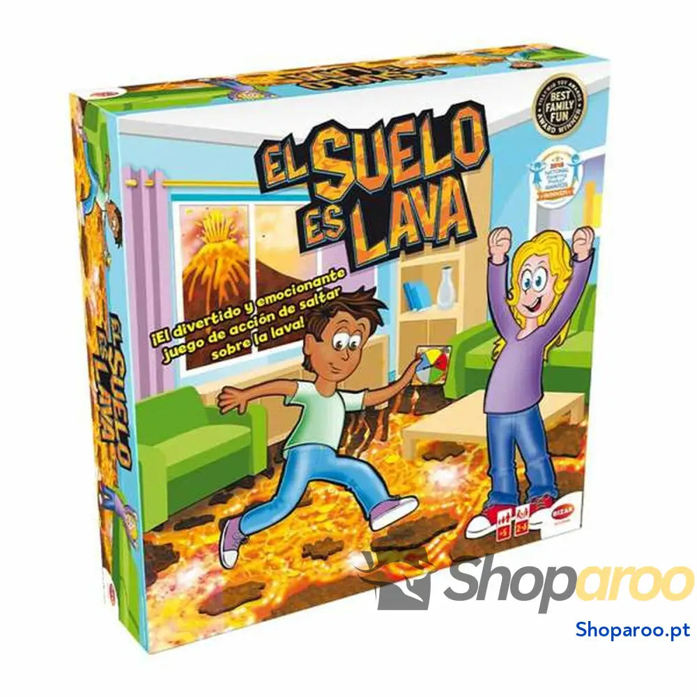 Jogo de Mesa Bizak El Suelo Es Lava