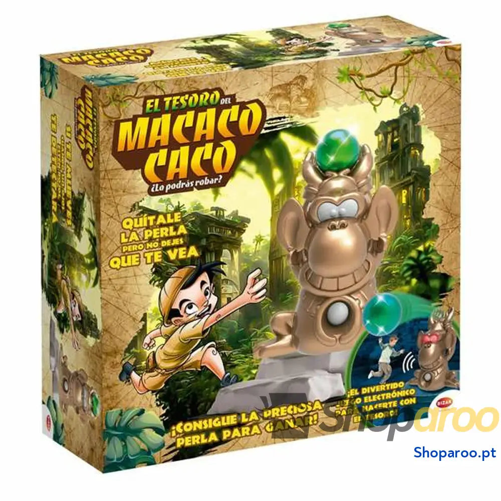 Jogo de Mesa Bizak El Tesoro Del Macaco Caco
