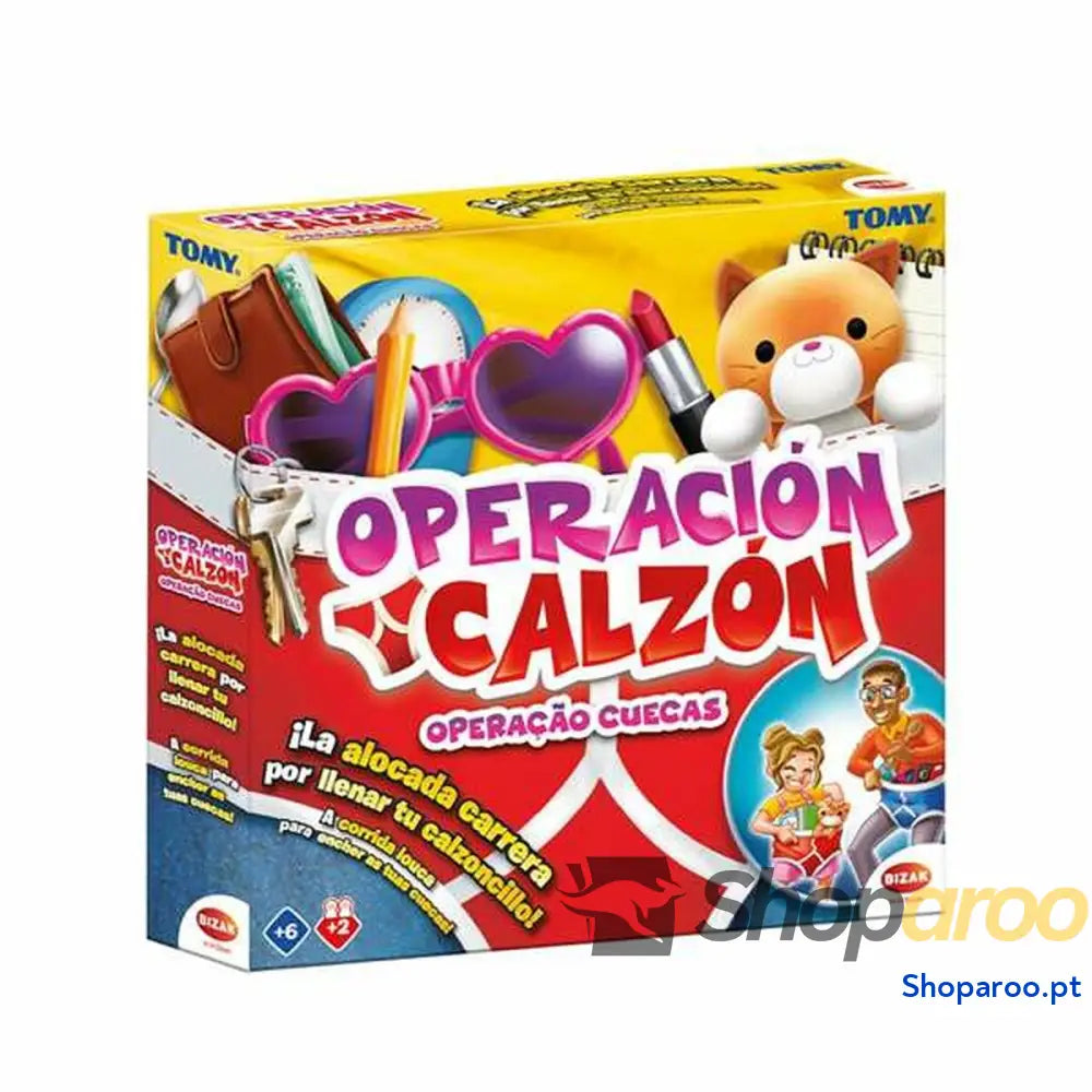 Jogo de Mesa Bizak Operación Calzón