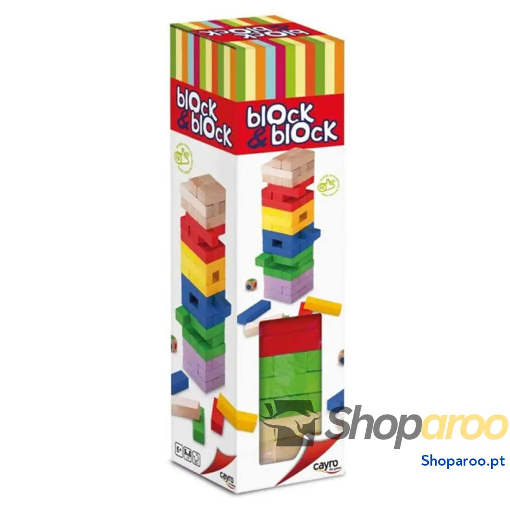 Jogo de Mesa Block & Block Cayro