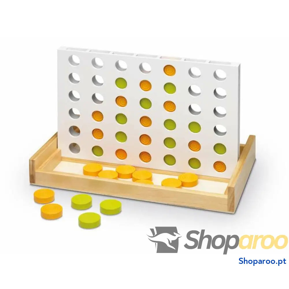 Jogo de Mesa Cayro 42 Peças 4 em Linha 28,5 x 17 x 4 cm