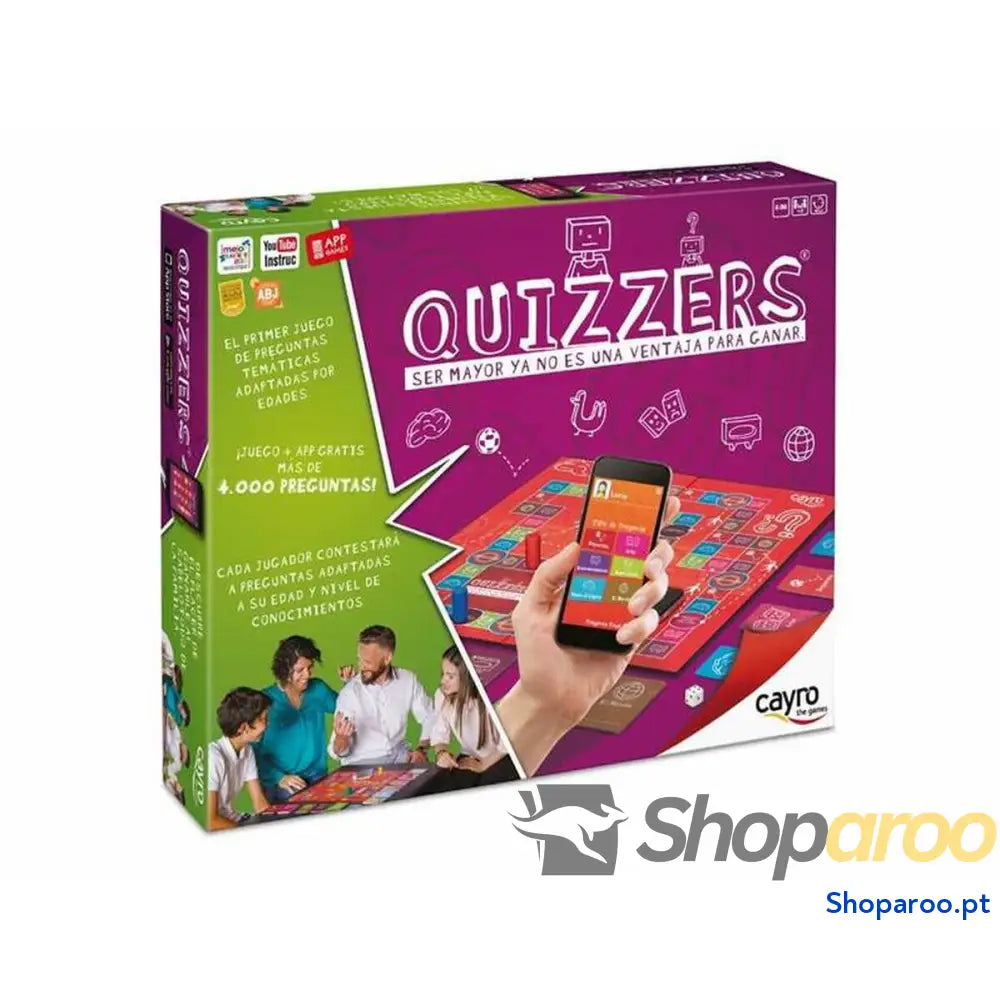 Jogo de Mesa Cayro Quizzers