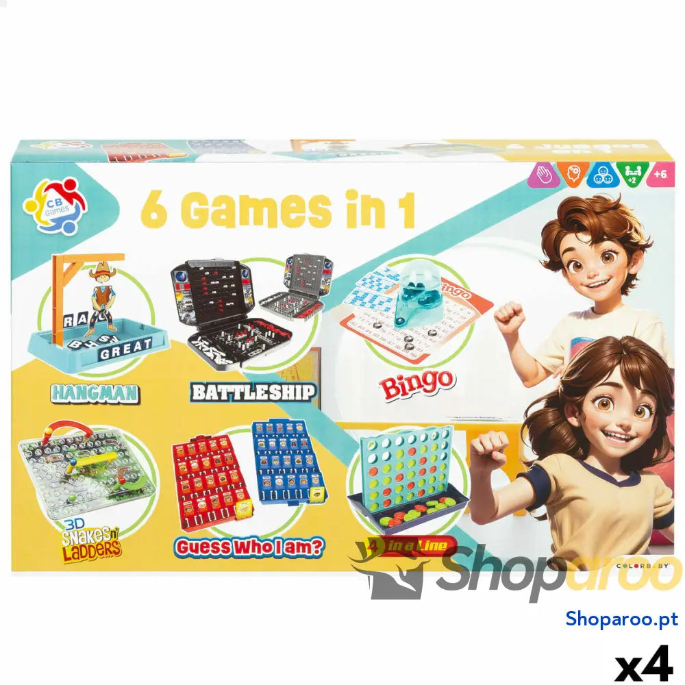 Jogo de Mesa CB Games (4 Unidades)