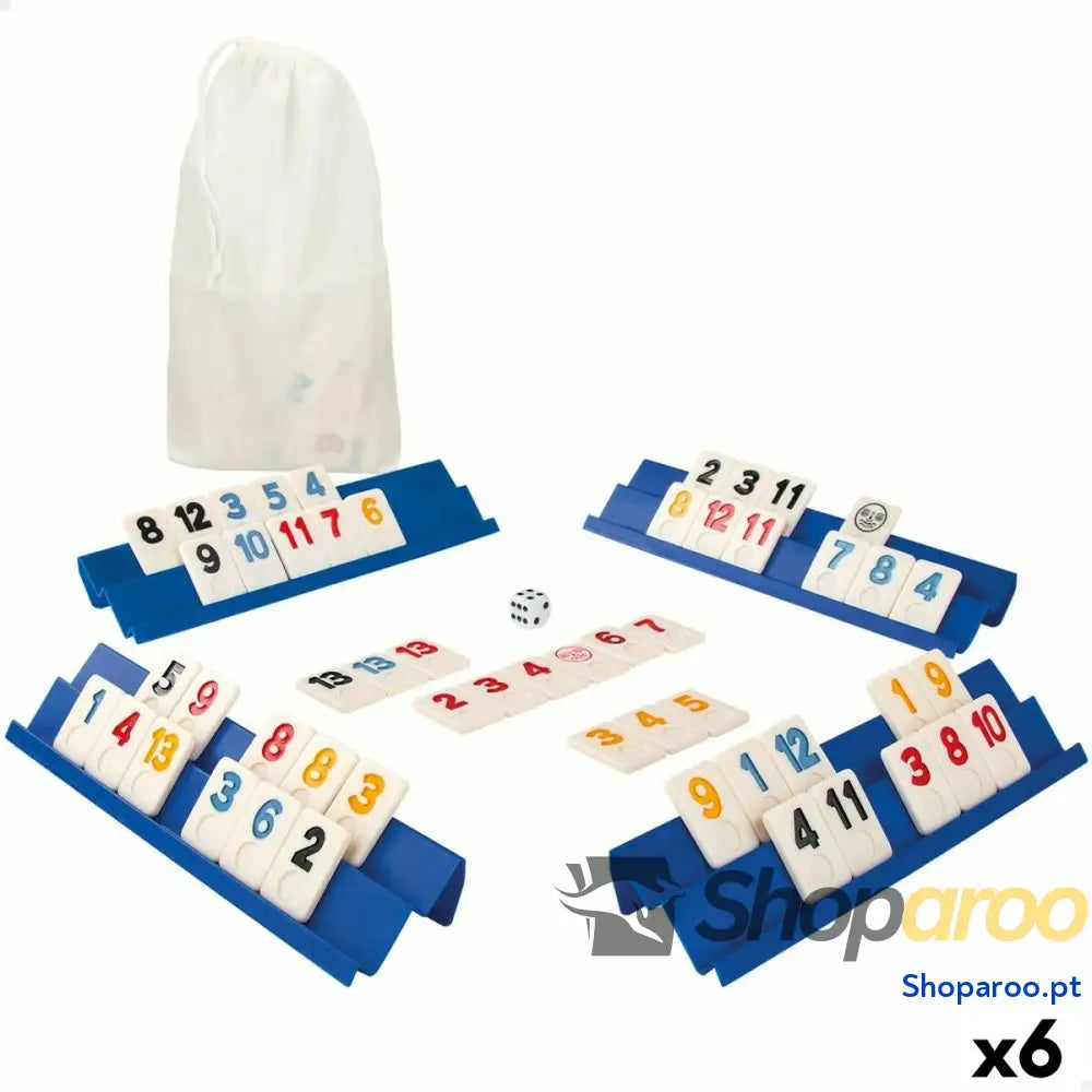 Jogo de Mesa CB Games Rummi 24,5 x 3 x 6 cm (112 Peças) (6 Unidades)