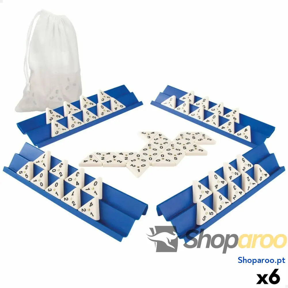 Jogo de Mesa CB Games Rummi 24,5 x 3 x 6 cm (60 Peças) (6 Unidades)