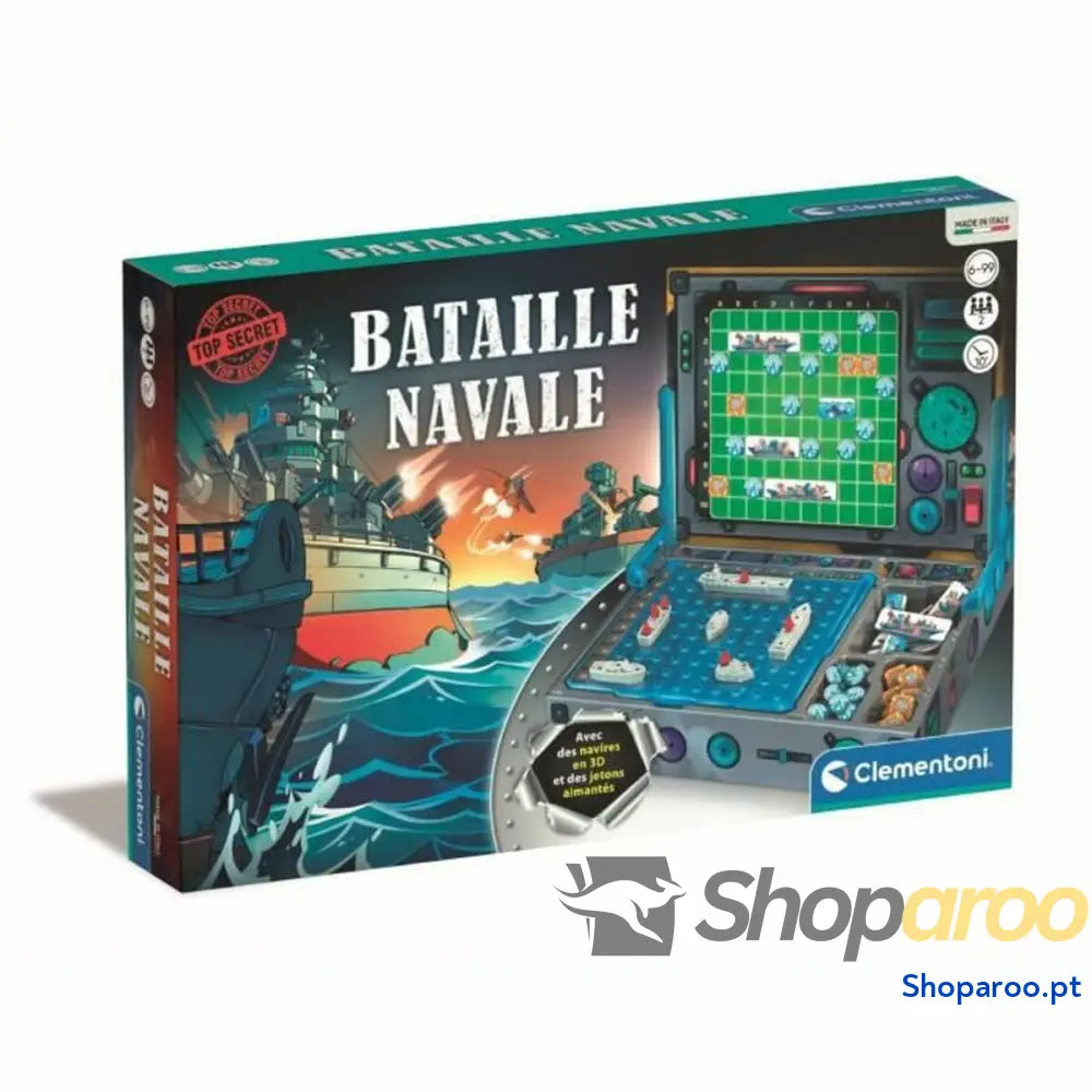 Jogo de Mesa Clementoni Naval Battle (FR)