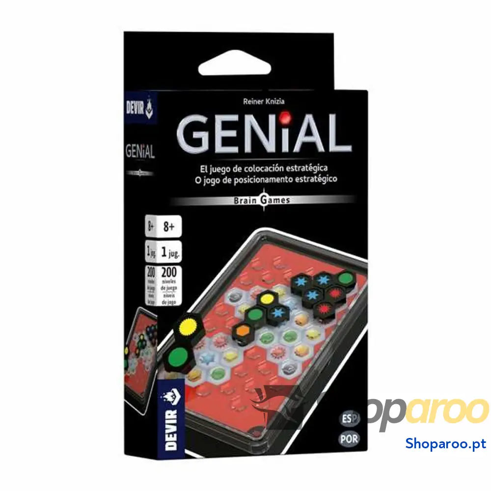 Jogo de Mesa Devir Genial Brain