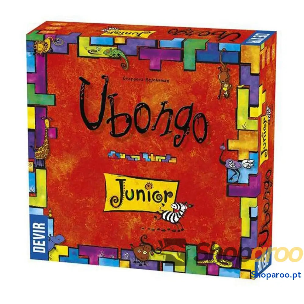 Jogo de Mesa Devir Ubongo Junior 160 Peças