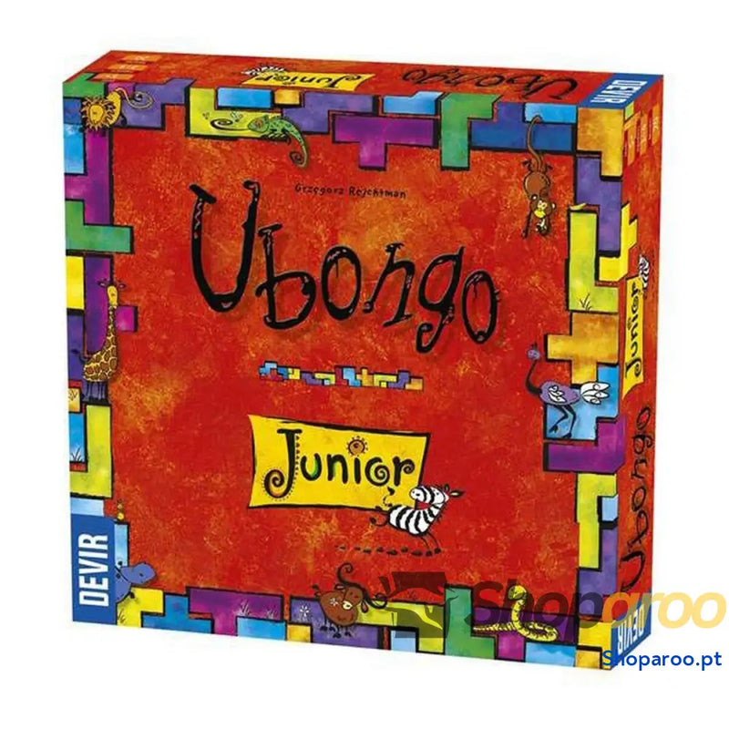 Jogo de Mesa Devir Ubongo Junior 160 Peças
