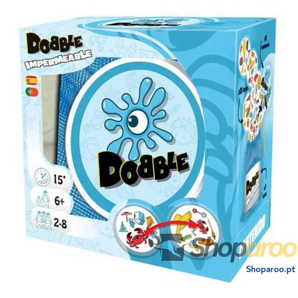 Jogo de Mesa Dobble Waterproof Asmodee (ES-PT)