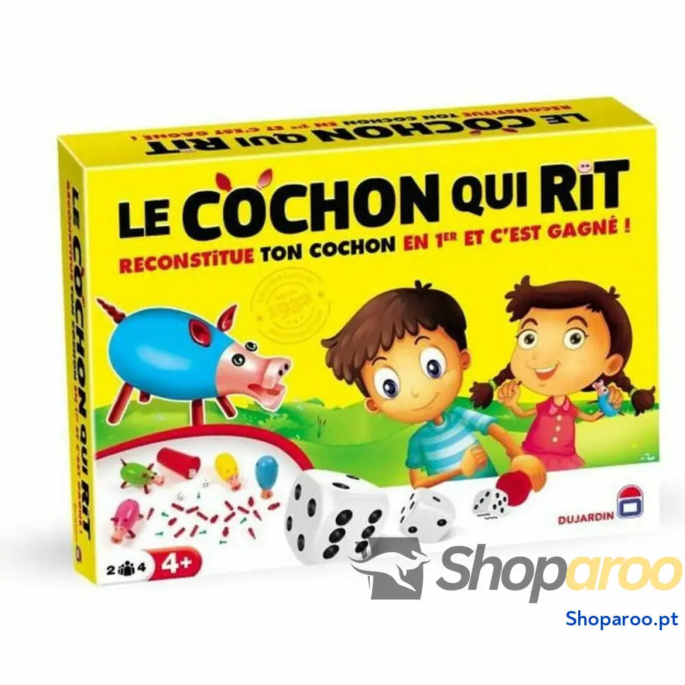 Jogo de Mesa Dujardin Laughing Pig by 4 (FR)