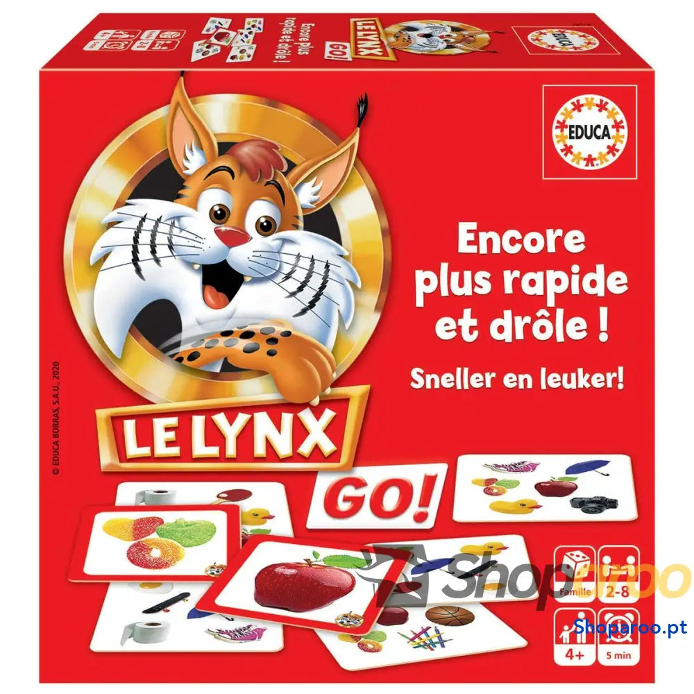 Jogo de Mesa Educa 18716 Le Lynx Go! (FR)
