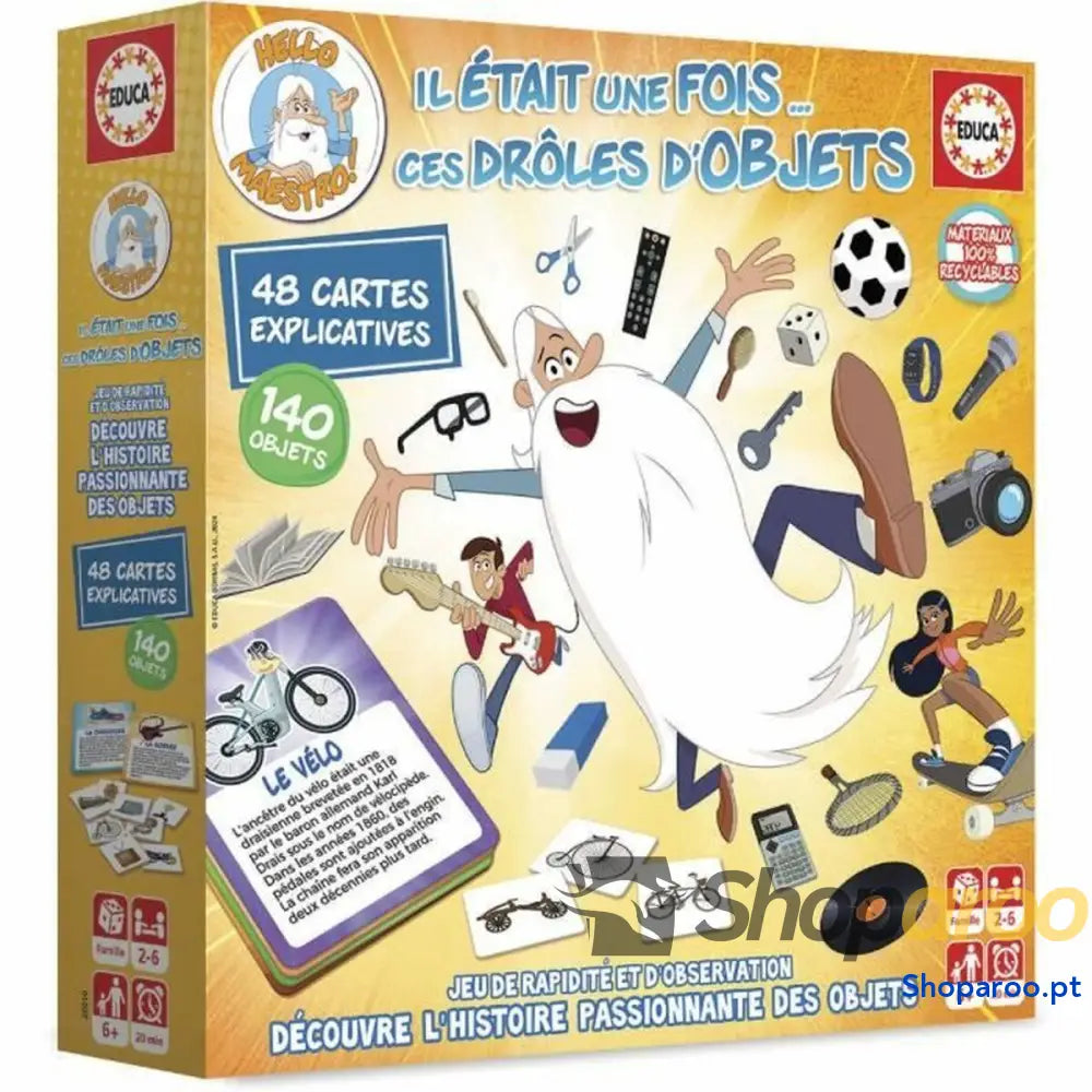 Jogo de Mesa Educa Once Upon a Time... These Funny Objects