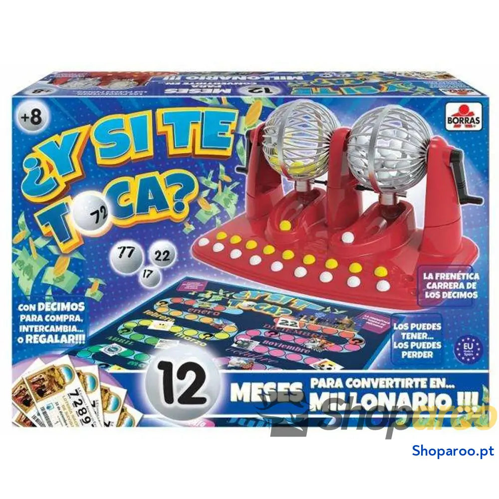 Jogo de Mesa Educa ¿Y Si Te Toca?