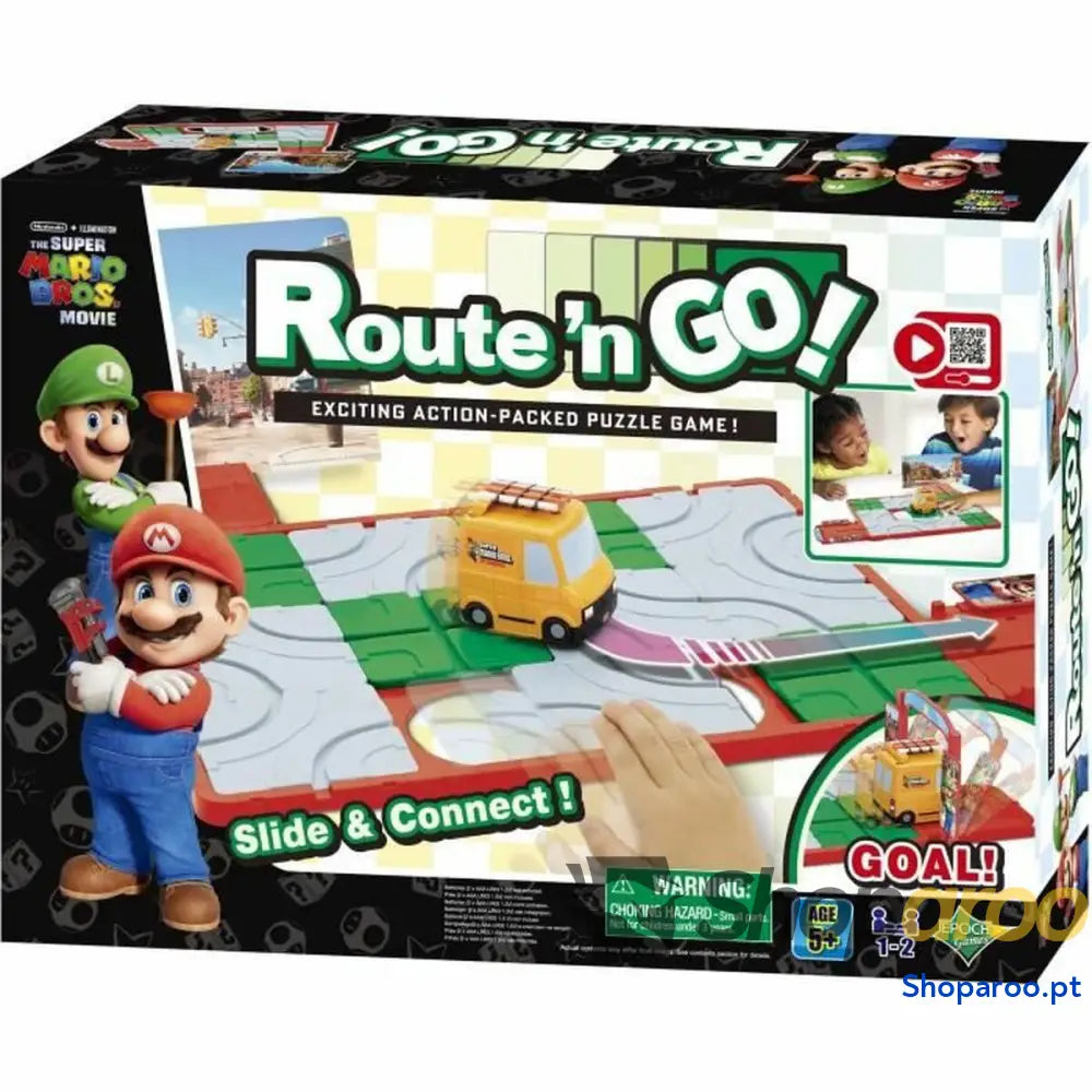 Jogo de Mesa EPOCH D'ENFANCE Super Mario Route'N Go