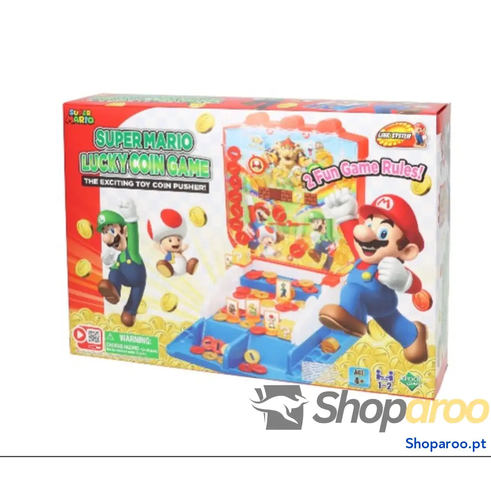 Jogo de Mesa (FR) Super Mario Lucky Coin Game Multicolor