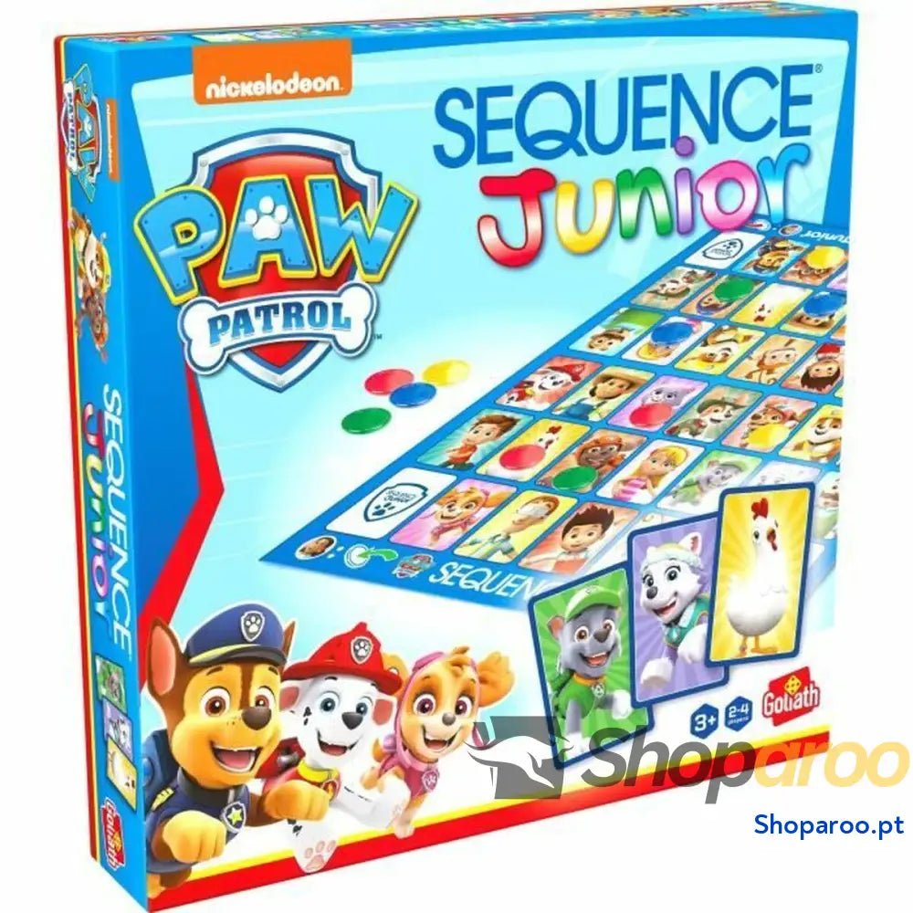 Jogo de Mesa Goliath Junior Paw Patrol Sequence