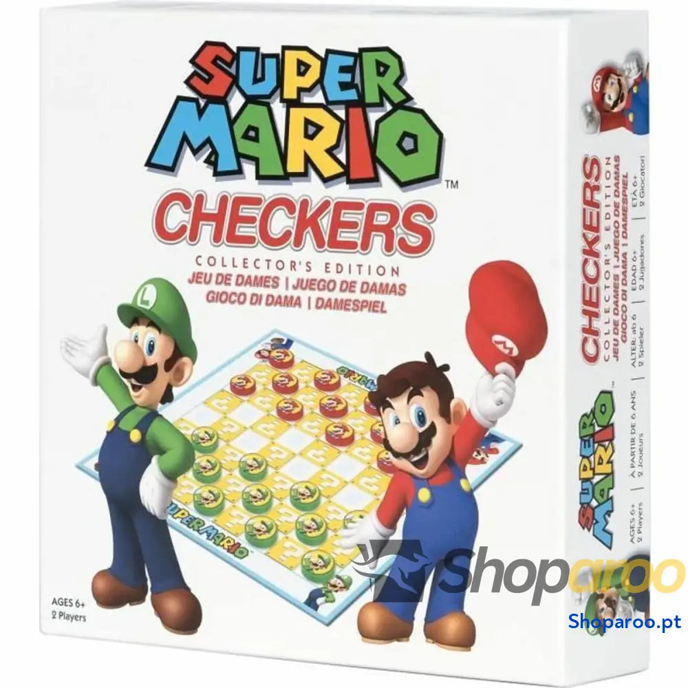 Jogo de Mesa Goliath Super Mario Checkers