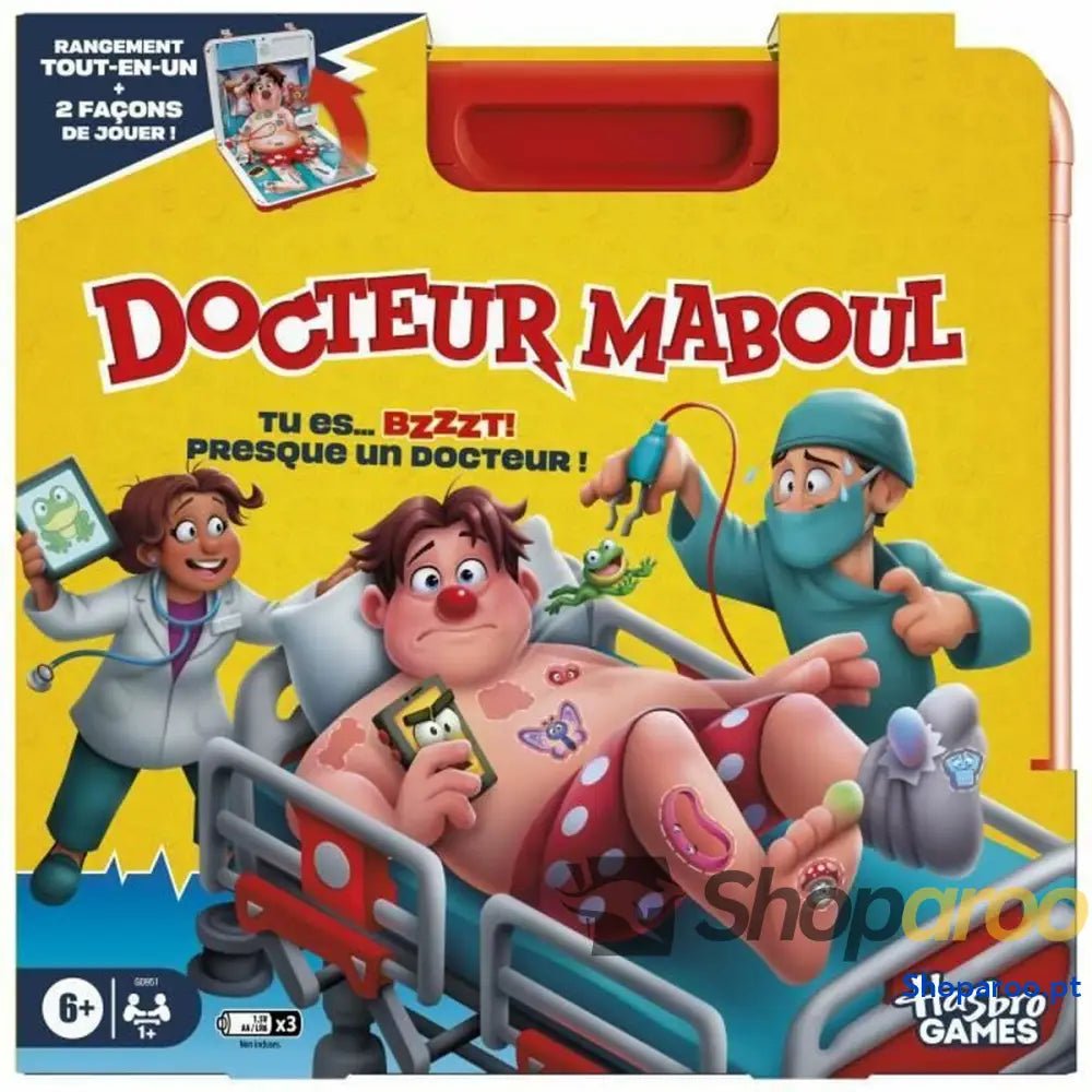 Jogo de Mesa Hasbro Docteur Maboul