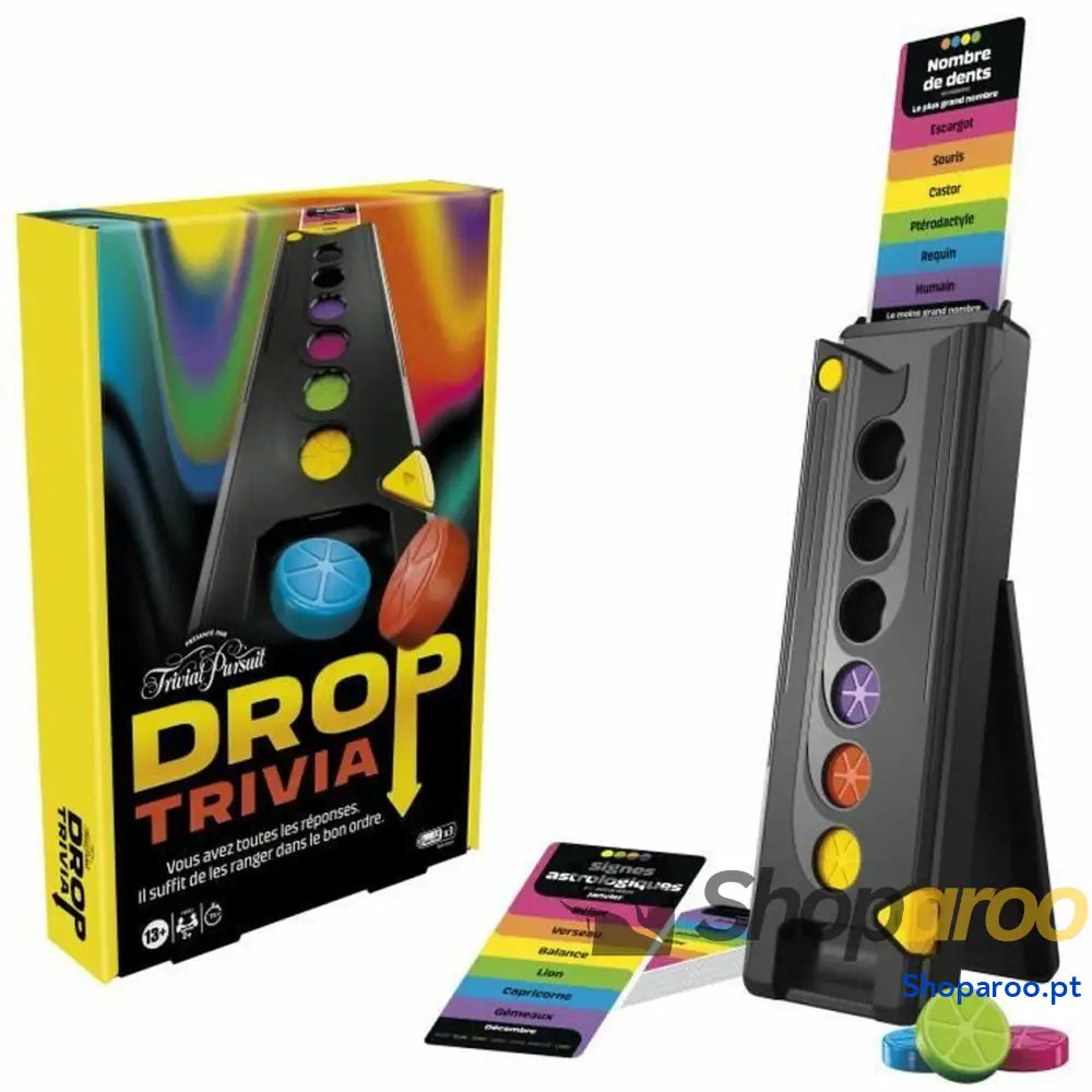 Jogo de Mesa Hasbro Drop Trivia