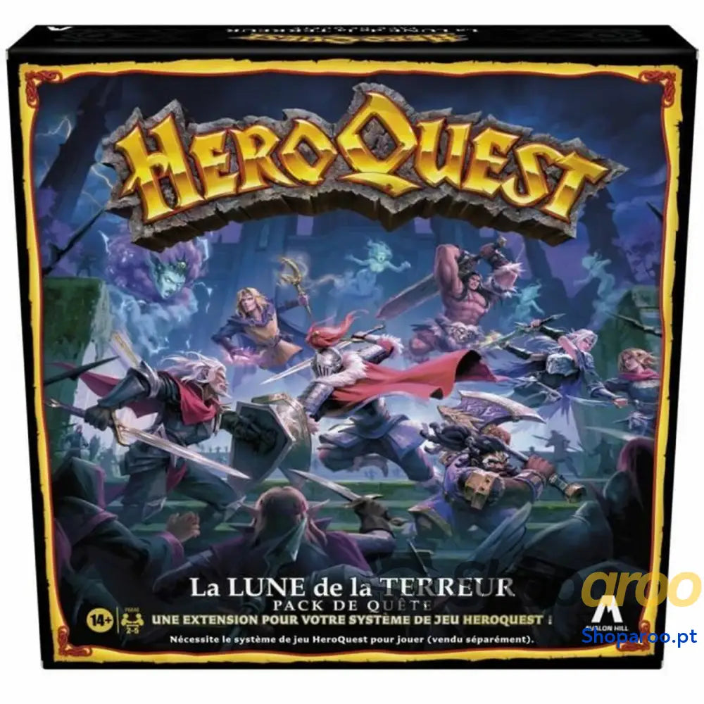 Jogo de Mesa Hasbro Hero Quest: La Lune de la Terreur (Expansion Pack) (FR)