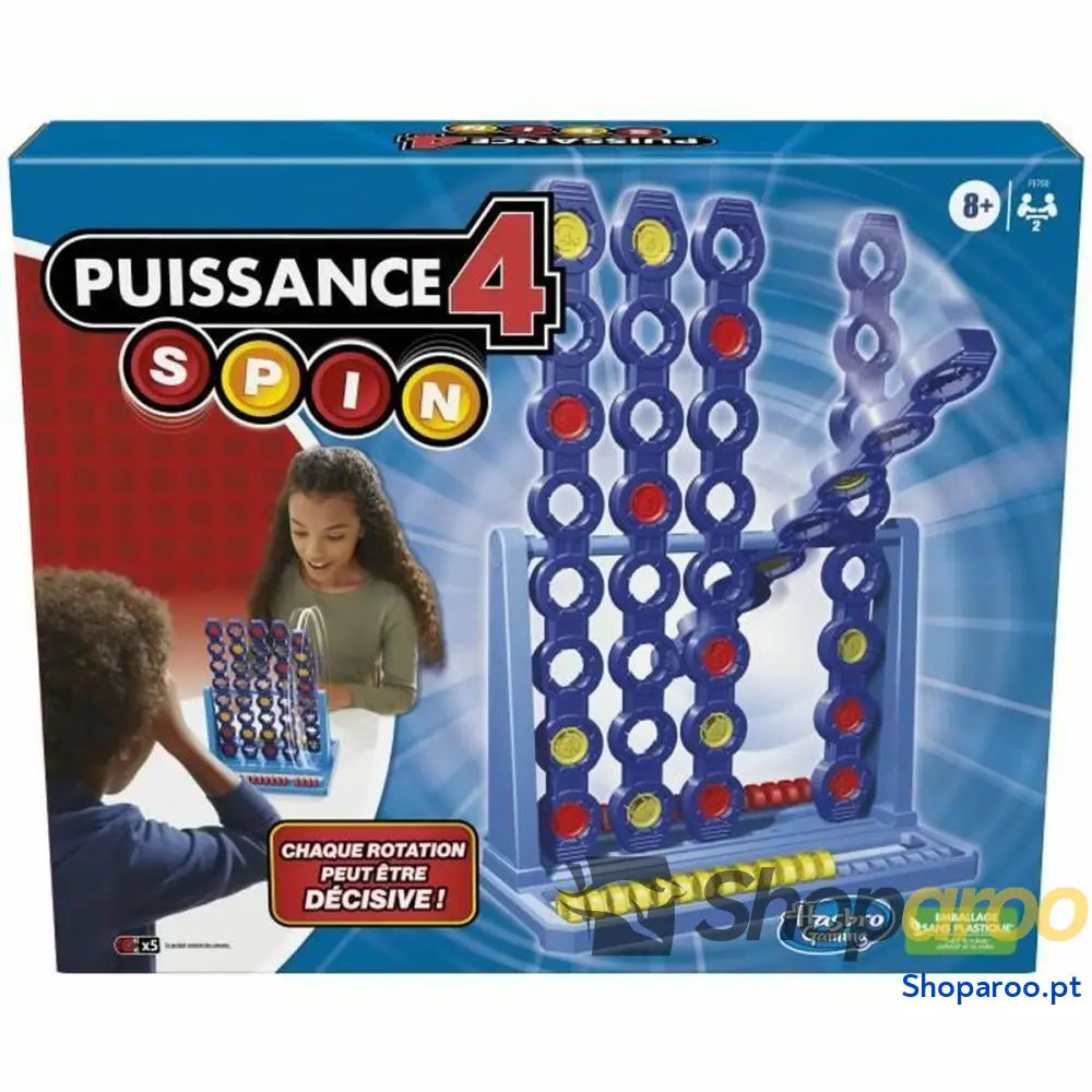 Jogo de Mesa Hasbro Puissance 4 Spin (FR)