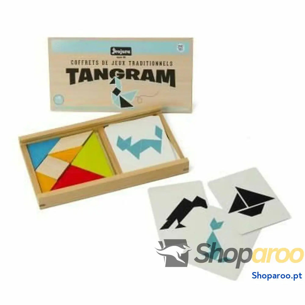 Jogo de Mesa Jeujura Tangram J8144 (FR) Madeira