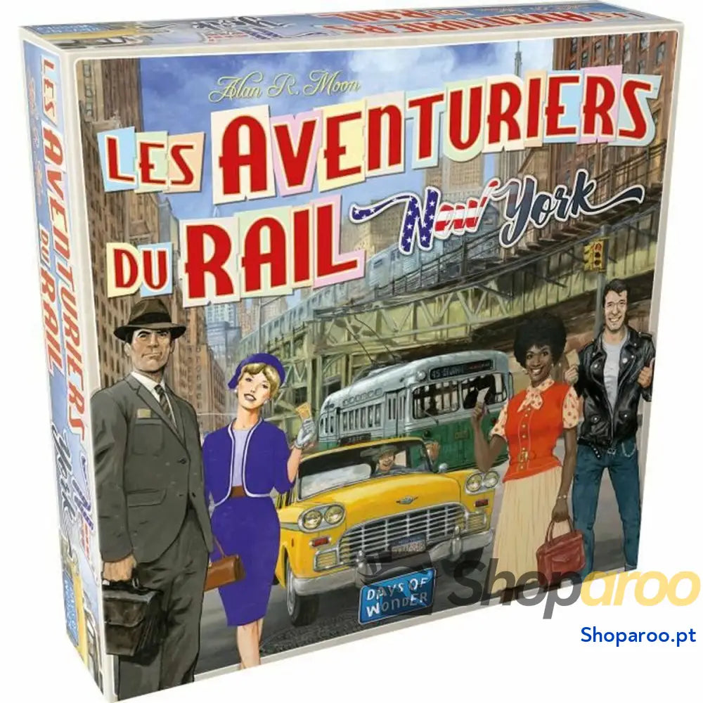 Jogo de Mesa Les Aventuriers du Rail - New York (FR)
