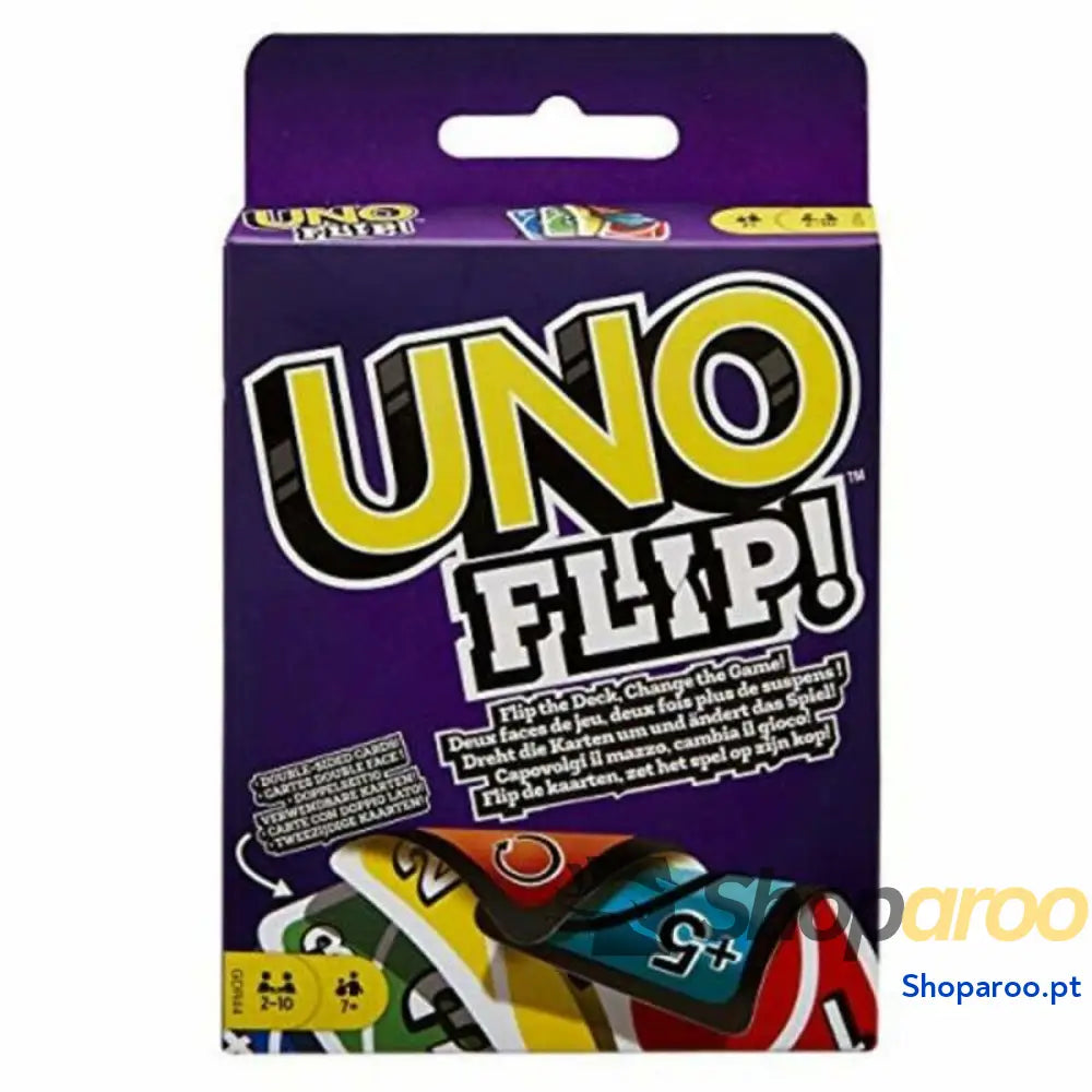 Jogo de Mesa Mattel UNO Flip