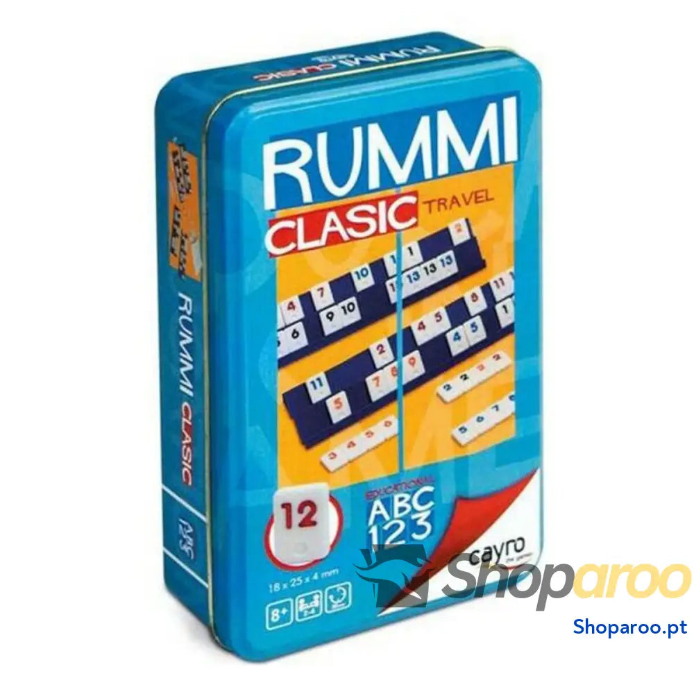 Jogo de Mesa Rummi Classic Travel Cayro 150-755 11,5 x 19,5 cm