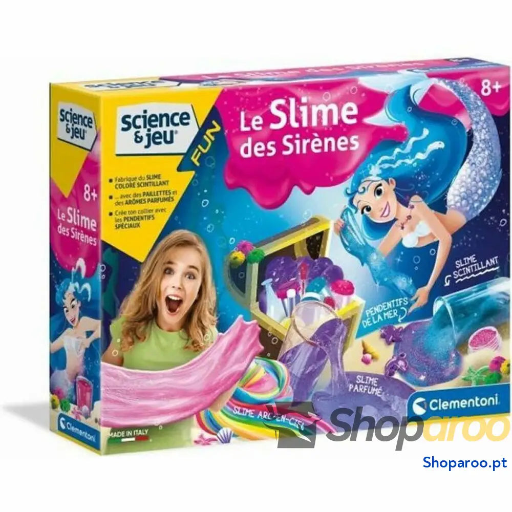 Jogo de Plasticina Clementoni Baba de sirena