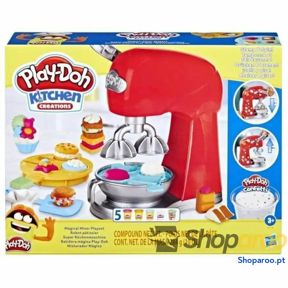 Jogo de Plasticina Play-Doh F47185L0 Multicolor