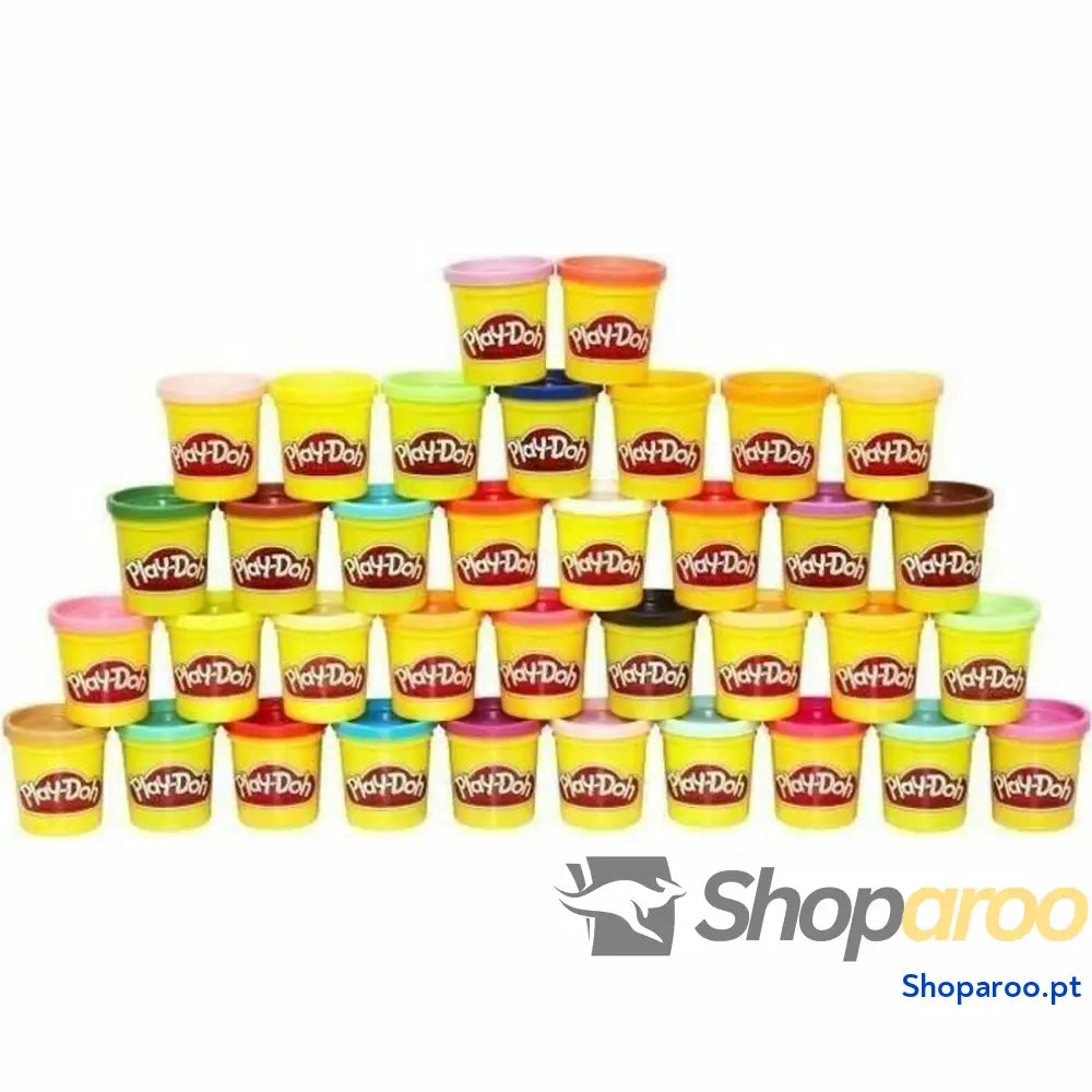 Jogo de Plasticina Play-Doh Modeling Clay 36 Unidades