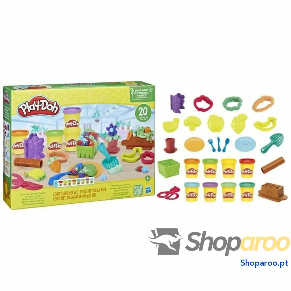 Jogo de Plasticina Play-Doh My Little Garden Multicolor
